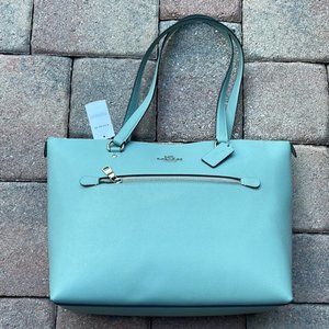 Coach 79608 Gallery Tote Light Teal